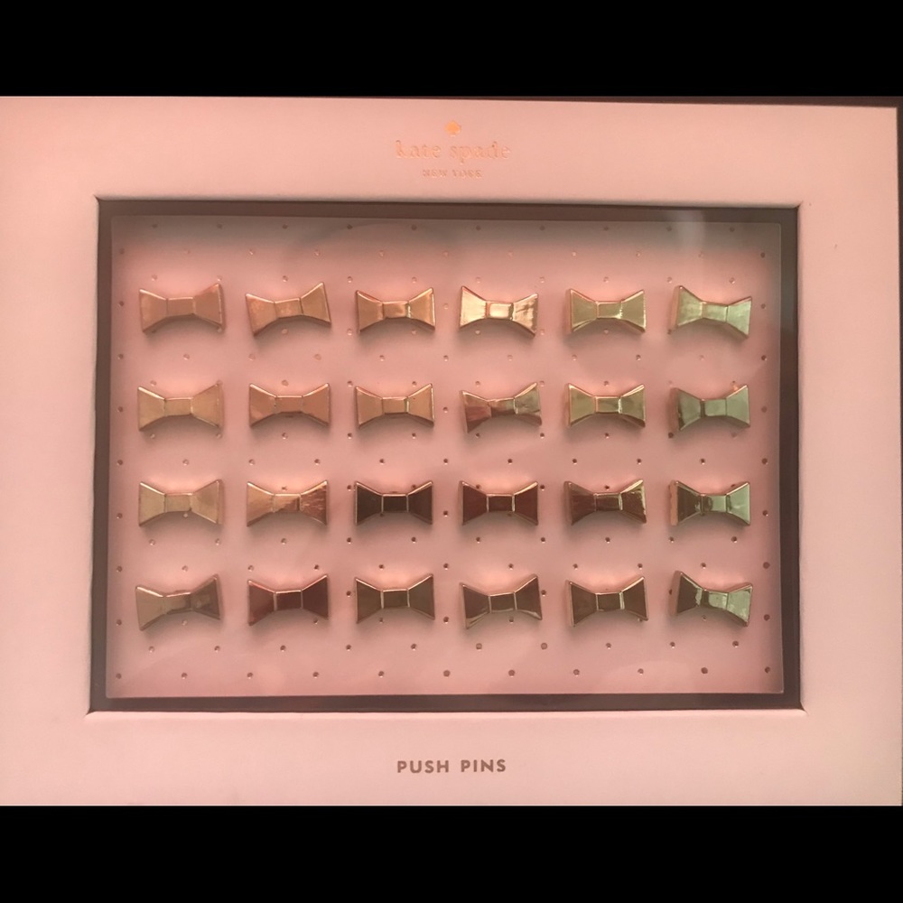 NWT Kate Spade push pins